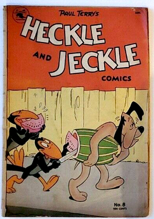 ST. JOHN GOLDEN AGE COMICS LITTLE ROQUEFORT #9 AND HECKLE & JECKLE (4 issues)