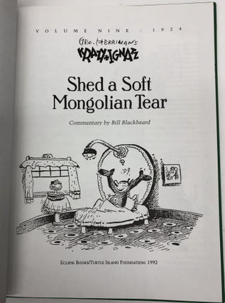 Geo. Herriman's Krazy & Ignatz: The Komplete Katz Komics Volume 9 (1924)-Shed a Soft Mongolian Tear