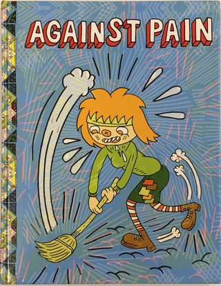 1337316 Against Pain (01986-02006) Twenty Years, Seventy Five Cartoons. Ron Rege