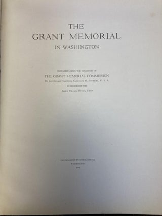 THE GRANT MEMORIAL IN WASHINGTON