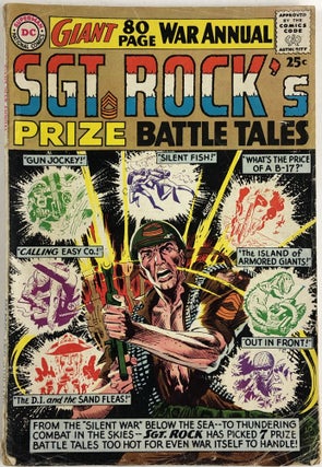 1339786 Sgt. Rock's Prize Battle Tales (Giant 80-Page War Annual). Joe Kubert