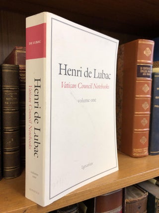 1339934 VATICAN COUNCIL NOTEBOOKS I [VOLUME ONE ONLY]. Henri Cardinal de Lubac, Loic Figoureaux,...