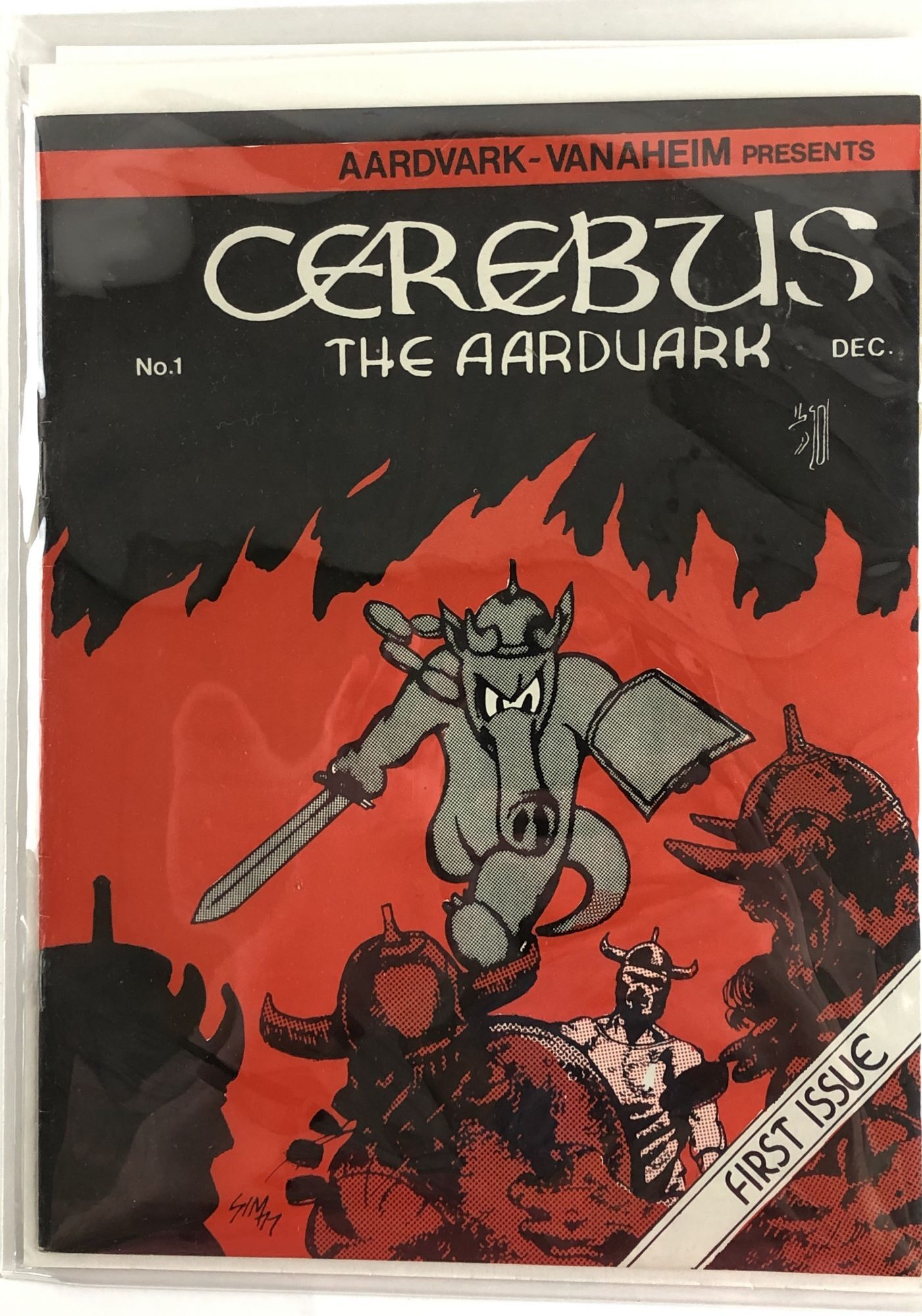 Cerebus No.1 signed | David Sim