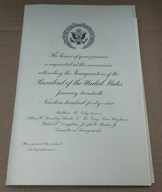 The Inauguration of the President of the United States, January Twentieth, Nineteen Hundred Forty-Eight [Inauguration Ceremonies Program for Inaugural Platform B, No. 3262]