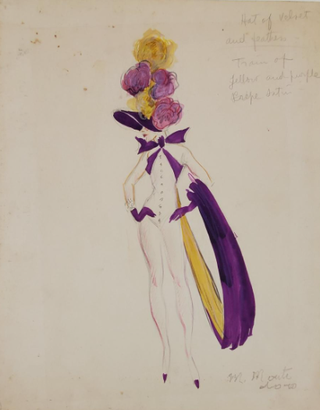 1341105 Woman With Purple Velvet Hat (ref #5). Marco Montedoro