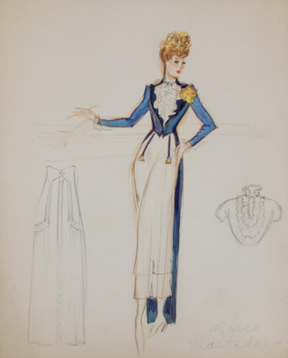1341108 Women’s Costume With Jacket, Trousers (ref #8). Marco Montedoro