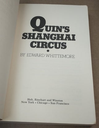 Quin's Shanghai Circus