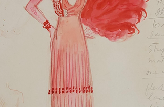 Pink Evening Gown (ref #18)