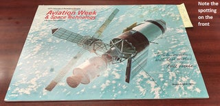 1341188 Aviation Week & Space Technology 1975 Calendar of Aerospace Events [Inscribed]. Keith Ferris