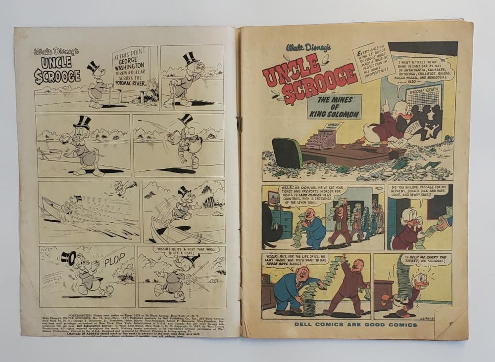 UNCLE SCROOGE NO. 19 | Carl Barks