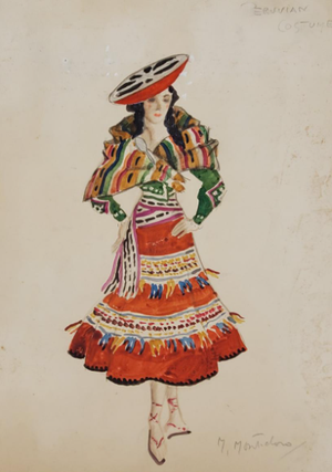 1341651 Peruvian Costume (ref 36A). Marco Montedoro