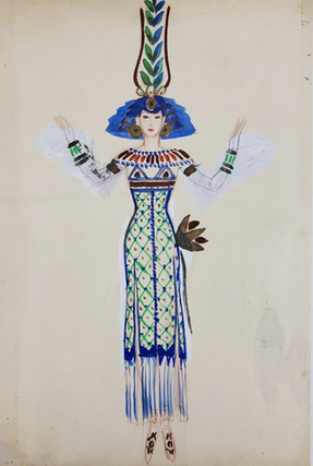 1341741 Egyptian-inspired Dress (ref #44). Marco Montedoro