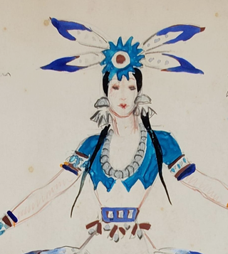 American Indian-Inspired Costume (ref #47)