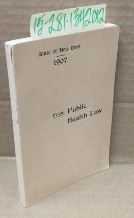 1342012 New York State Department of Health from Public Health Law for the Guidance of Local...