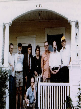 1342321 PHOTO OF PETER ORLOVSKY, LAWRENCE FERLINGHETTI, WILLIAM S. BURROUGHS, GREGORY CORSO,...