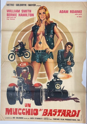 Five Large Vintage Italian Movie Posters (1966-1975)