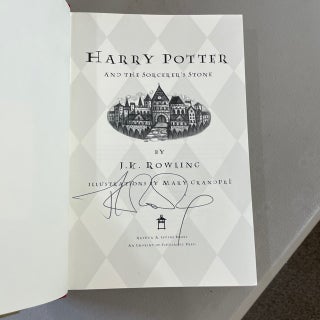 HARRY POTTER AND THE SORCERER'S STONE [SIGNED]
