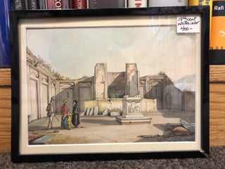 1342880 Ruins Scene Watercolor