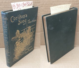 1343268 Coridon's Song and Other Verses. From, Sources, Hugh Thornton, Austin Dobson