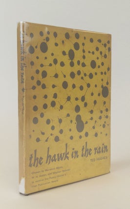 1343443 THE HAWK IN THE RAIN [SIGNED]. Ted Hughes