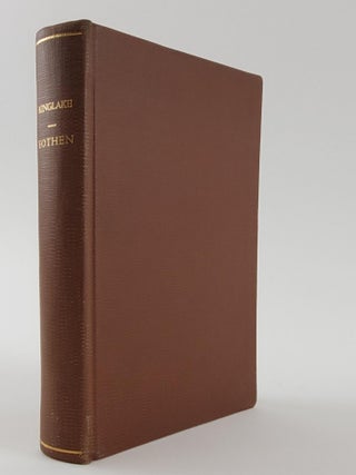 1343502 Eothen; Or, Traces of Travel Brought Home from the East. Alexander William Kinglake