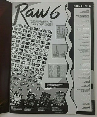 Raw No. 6 - The Graphix Magazine that Overestimates the Taste of the American Public
