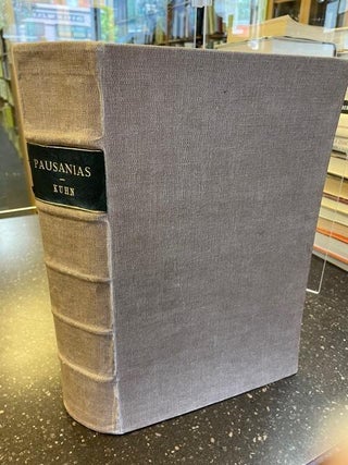 1344564 PAUSANIOU TES ELLADOS PERIEGESIS. HOC EST PAUSANIAE GRAECIAE DESCRIPTIO ACCURATA....