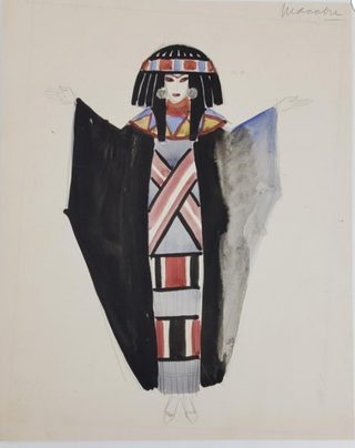 1344821 Danse Macabre Egyptian-Inspired Costume (ref #51). Marco Montedoro