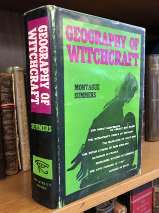 1344976 GEOGRAPHY OF WITCHCRAFT. Montague Summers