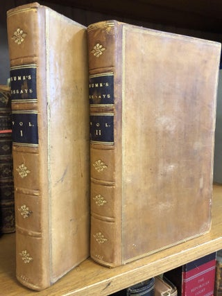 1345095 ESSAYS AND TREATISES ON SEVERAL SUBJECTS [TWO VOLUMES]. David Hume
