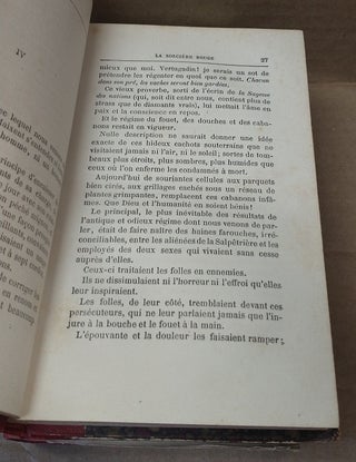LA SORCIERE ROUGE (LIBRAIRIE DE E. DENTU) (LIBRAIRE DE LA SOCIETE DES GENS DE LETTRES) [3 VOLUMES]