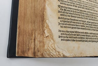 BOOKE OF COMMON PRAYER [BOUND WITH] THE WHOLE BOOKE OF PSALMES