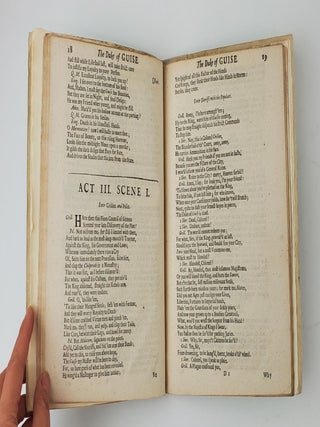 THE DUKE OF GUISE. A TRAGEDY. ACTED BY THEIR MAJESTIES SERVANTS.