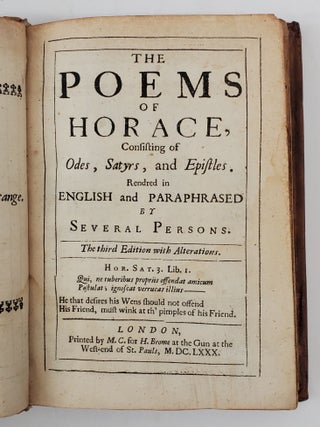 THE POEMS OF HORACE