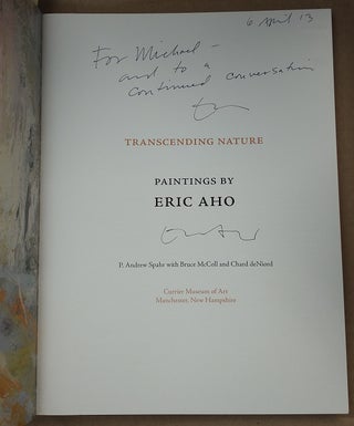 Transcending Nature: Paintings by Eric Who [inscribed]