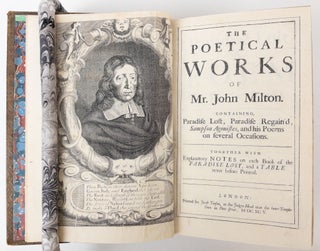 THE POETICAL WORKS OF MR. JOHN MILTON.