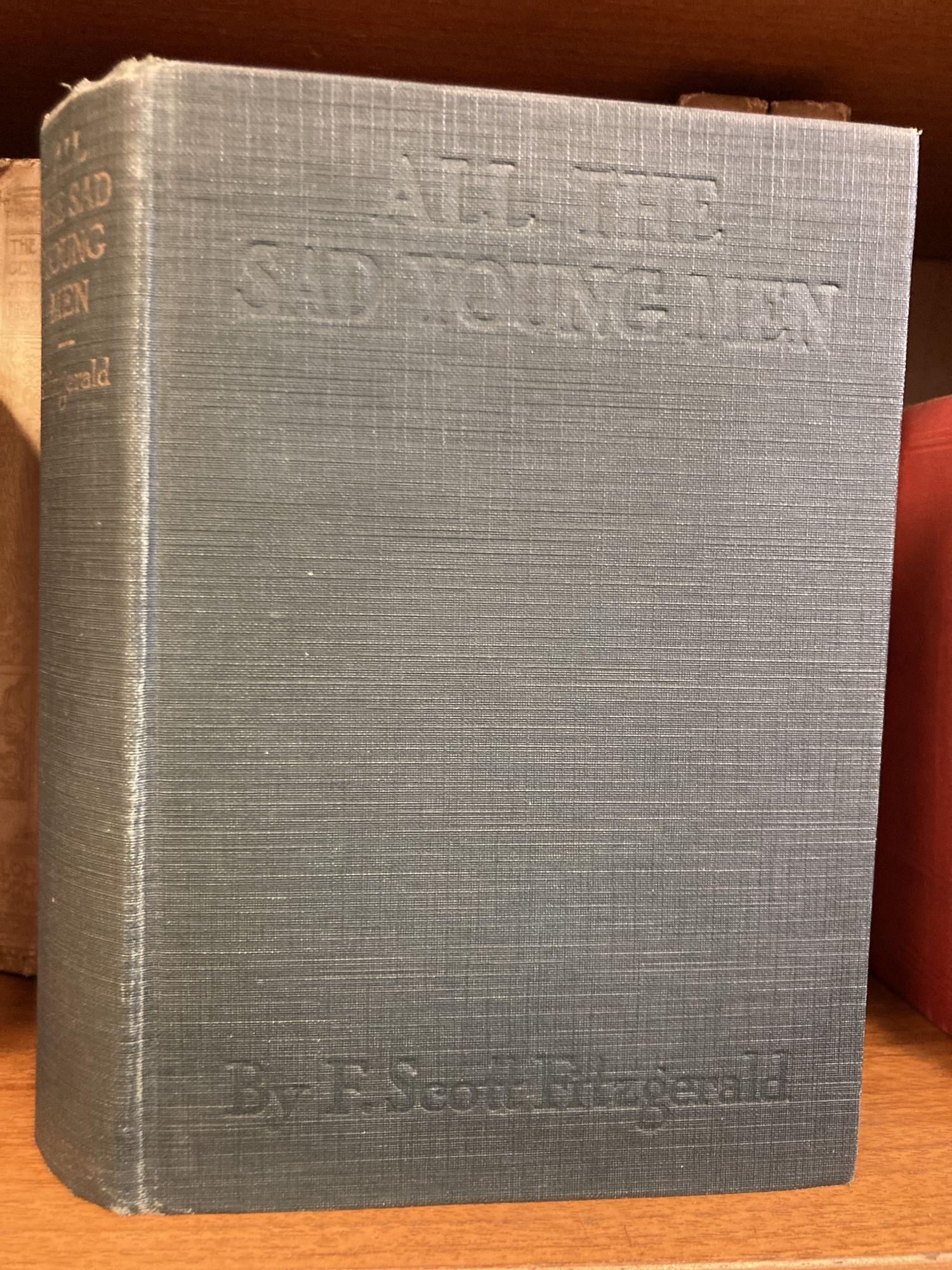 ALL THE SAD YOUNG MEN | F. Scott Fitzgerald | First Edition, First Issue