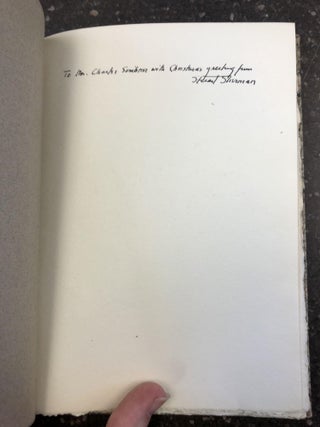 JOYOUS THINGS, OR, FORTY AND UPWARDS [INSCRIBED]