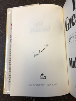 THE GREATEST: MY OWN STORY [SIGNED]