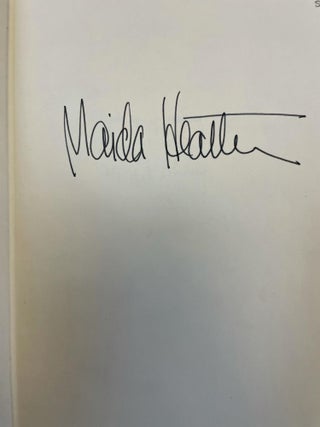 MAIDA HEATTER'S BOOK OF GREAT DESSERTS [SIGNED]