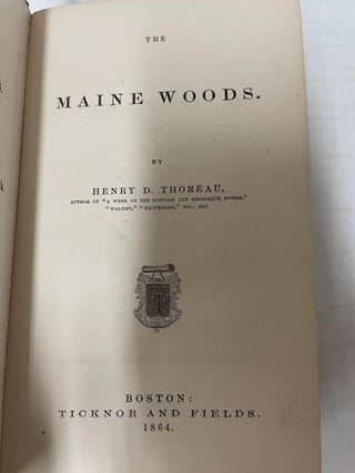 THE MAINE WOODS