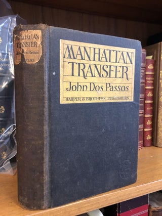 1346188 MANHATTAN TRANSFER. John Dos Passos