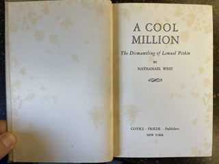 A COOL MILLION