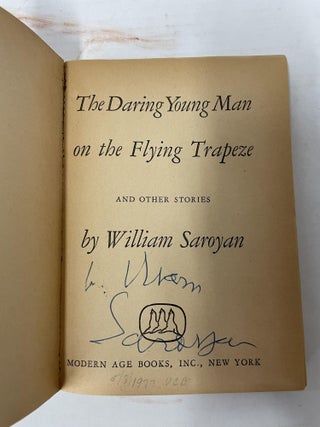 THE DARING YOUNG MAN ON THE FLYING TRAPEZE [Signed]