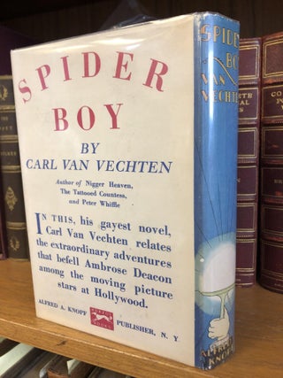 SPIDER BOY: A SCENARIO FOR A MOVING PICTURE [SIGNED]