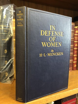 1346326 IN DEFENSE OF WOMEN. H. L. Mencken