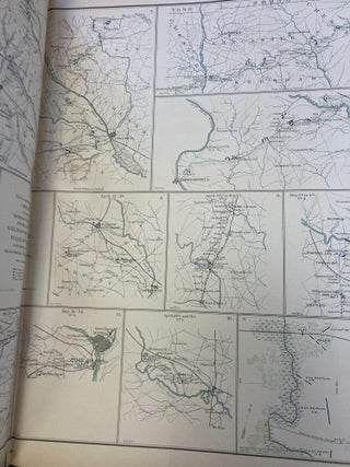 ATLAS TO ACCOMPANY THE OFFICIAL RECORDS OF THE UNION AND CONFEDERATE ARMIES [NELSON ALDRICH'S COPY]
