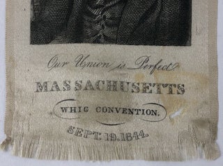 HENRY CLAY 1844 WHIG CONVENTION ONE-DAY EVENT RIBBON