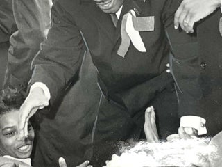 ORIGINAL MARTIN LUTHER KING JR. TYPE I PHOTOGRAPH "MLK SHAKING HANDS" 1964