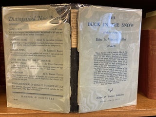 1346637 THE BUCK IN THE SNOW & OTHER POEMS [SIGNED]. Edna St. Vincent Millay